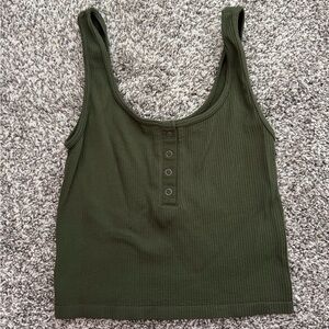 Aeropostale Seamless Green Tank